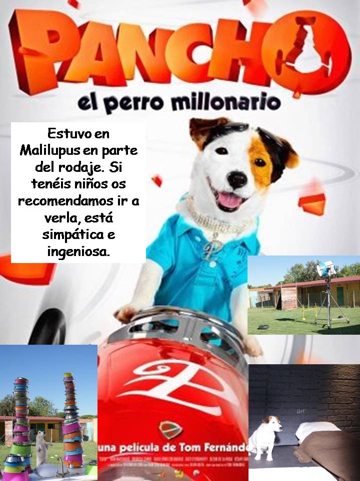 LA PELICULA DE PANCHO FUE RODADA EN NUESTRO HOTEL CANINO
